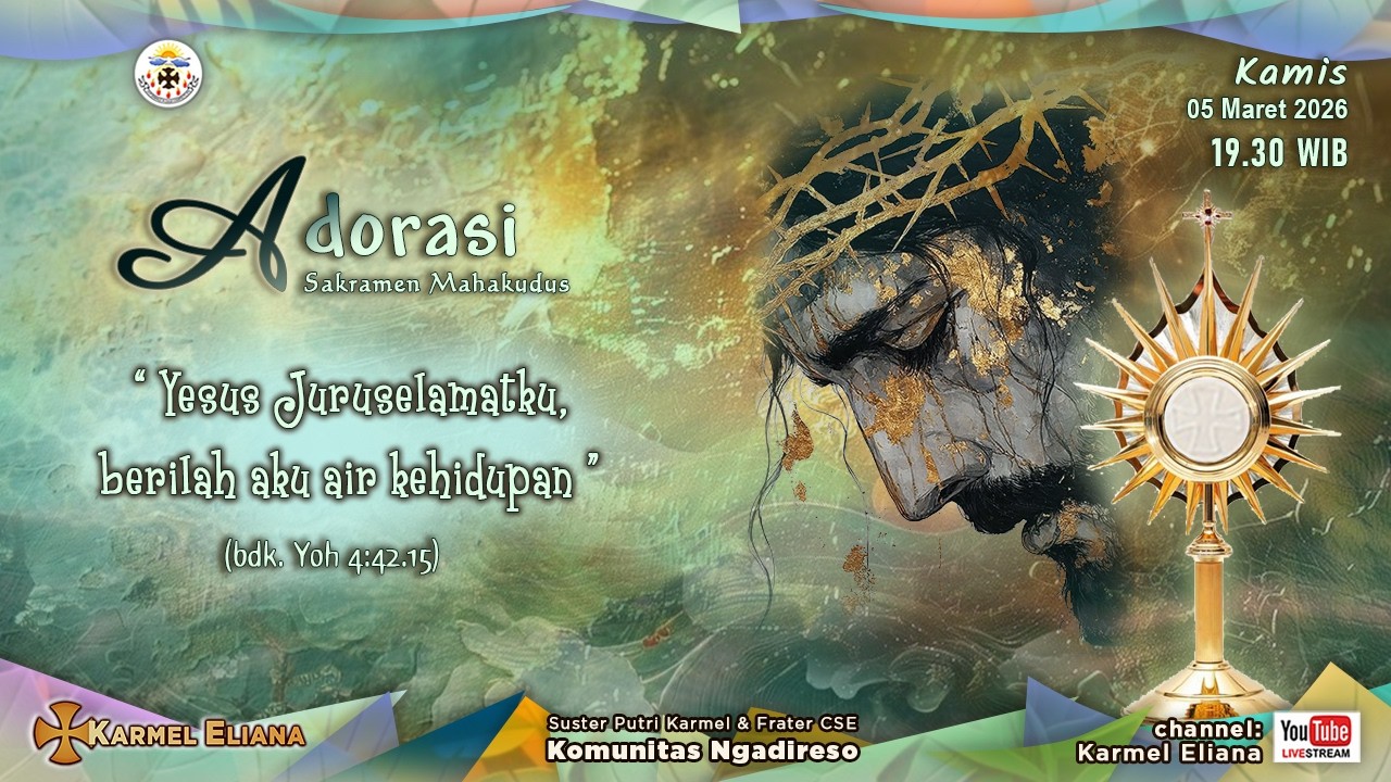 “ Yesus Juruselamatku, berilah aku air kehidupan 