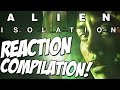 Alien isolation horror reaction compilation  fxgamerofficial