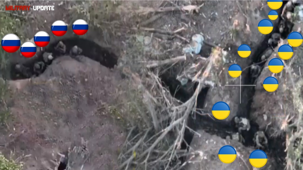 Close-Range Chaos: 5 vs 12 — Captured in Intense Drone Footage Close-Range Chaos: 5 vs 12 — Captured in Intense Drone Footage