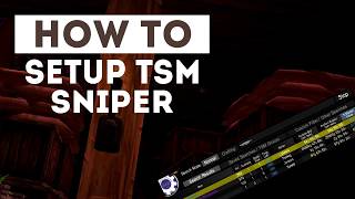 WoW - How To Setup Sniper ( TSM ) 7.2.3 screenshot 3