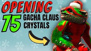 Ark Chibi Pets & Festive Goods Opening 75 Ark Gacha Claus Crystals