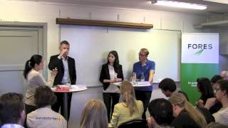 European Migration Policy with the Swedish Migration Minister Profile