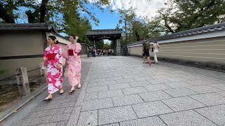 Kyoto 4K Cruise - Yasaka Temple to Gionmachi Minamigawa Geisha Ward #祇園町南側