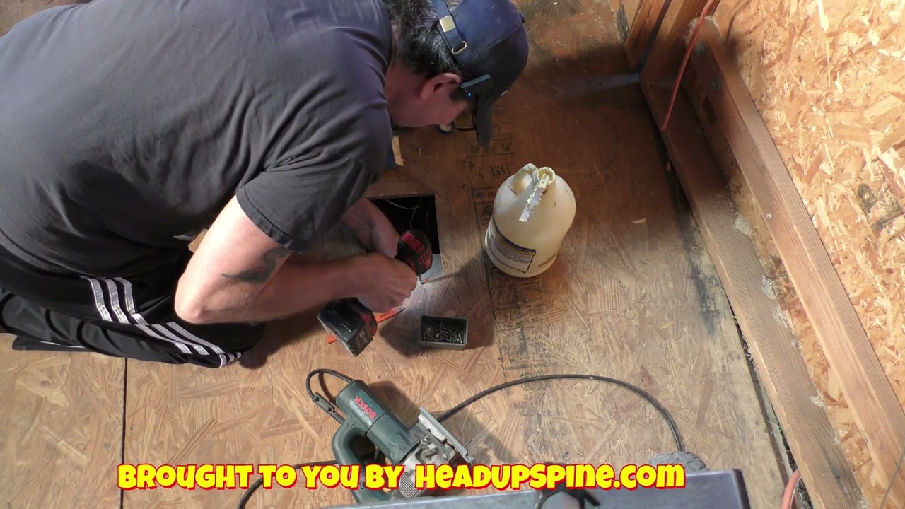 "Fixing a Floor Hole in My Workshop — DIY Patch That Lasts!"