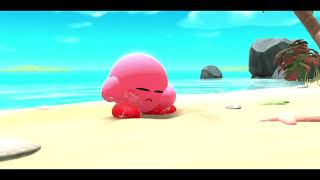 島に漂着したけど睡魔に負けてもう一回寝てしまうカービィちゃんZ Z Z