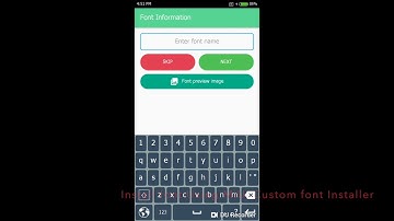 RVA Pwo Karen Keyboard and font install on Mi phone