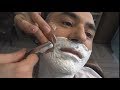 TURKISH BARBER STRAIGHT RAZOR SHAVE • MASSAGE • UNINTENTIONAL ASMR