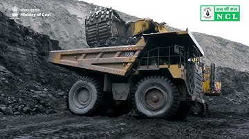 Heavy Machines in action at NCL for the energy aspiration of the Nation...