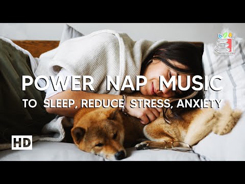 Best 1 Hour Guided Power Nap Music - Hypnosis & Timed Sleep to Reduce Stress, Nervousness & Anxiety