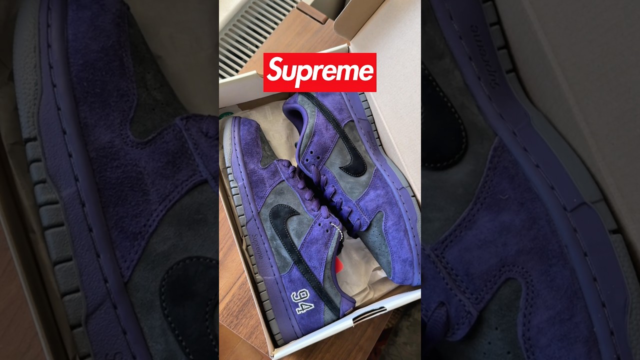 Are these one of the best Nike SB Dunks of the year? Supreme Nike SB Dunk Review