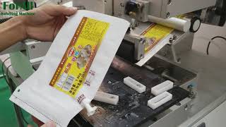 FA-602 Semi Automatic Flat Labeling Machine(Conveyor Type) for Coffee Bags