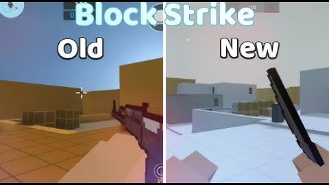 Old Map vs New Map "SHORT" 😲 - Block Strike 🔥