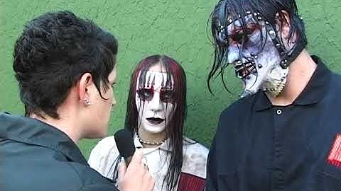Slipknot interviewed @ Reading Festival, August 2000.