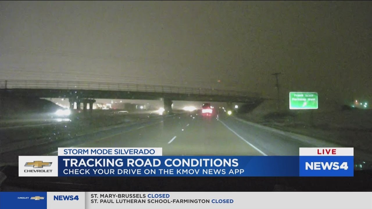Monitoring Friday morning road conditions - YouTube