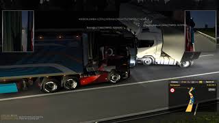 ATS ETS 2 Report Blocking Road
