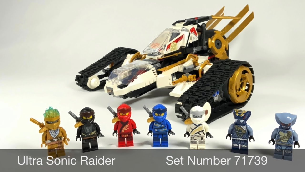 LEGO Ninjago Ultra Sonic Raider (71739) Stop Motion Speed Build
