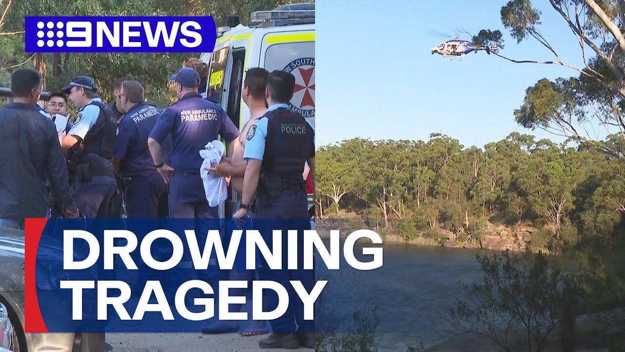Drowning tragedy at Lake Parramatta in Sydney | 9 News Australia - YouTube