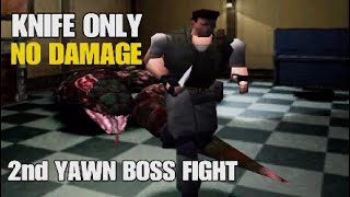 When lore accurate Chris redfield fights Yawn: (Yawn 2nd boss fight no damage, knife only )