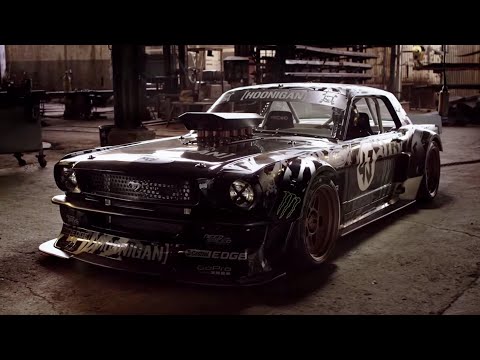 Ken Block tearing around Los Angeles