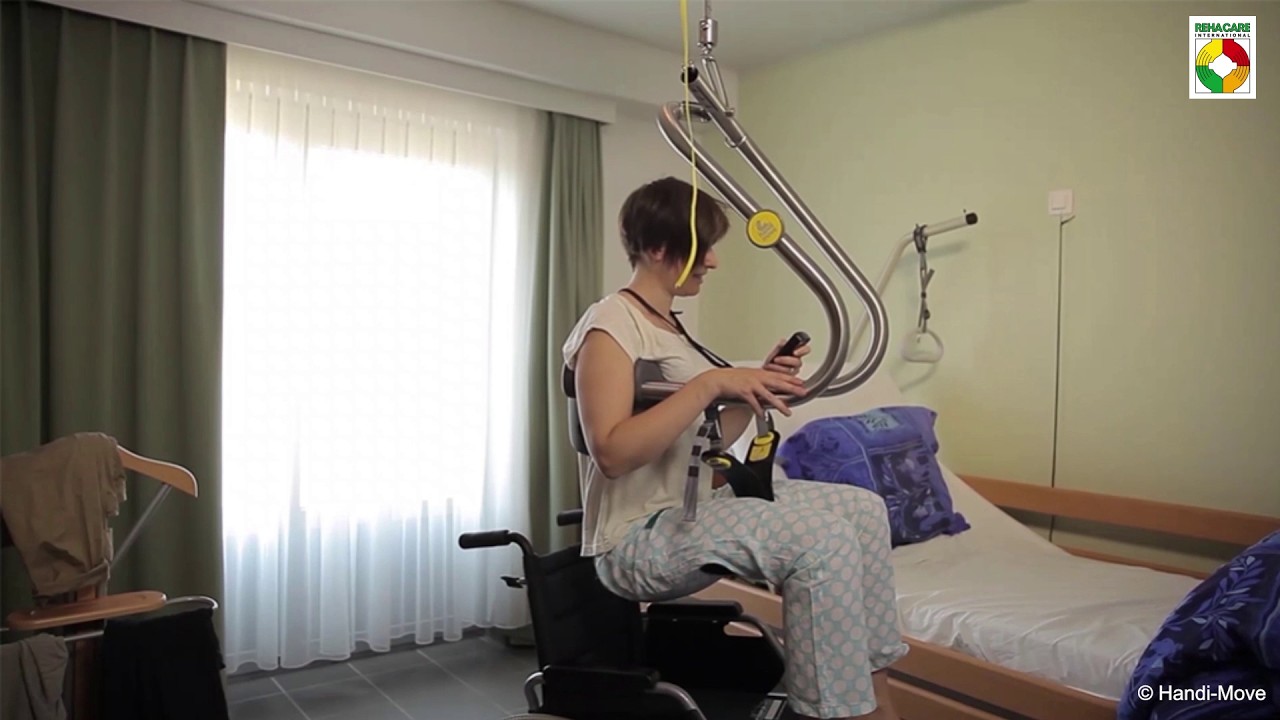 Handi-Move: So erleichtern Deckenlifter den Alltag - YouTube