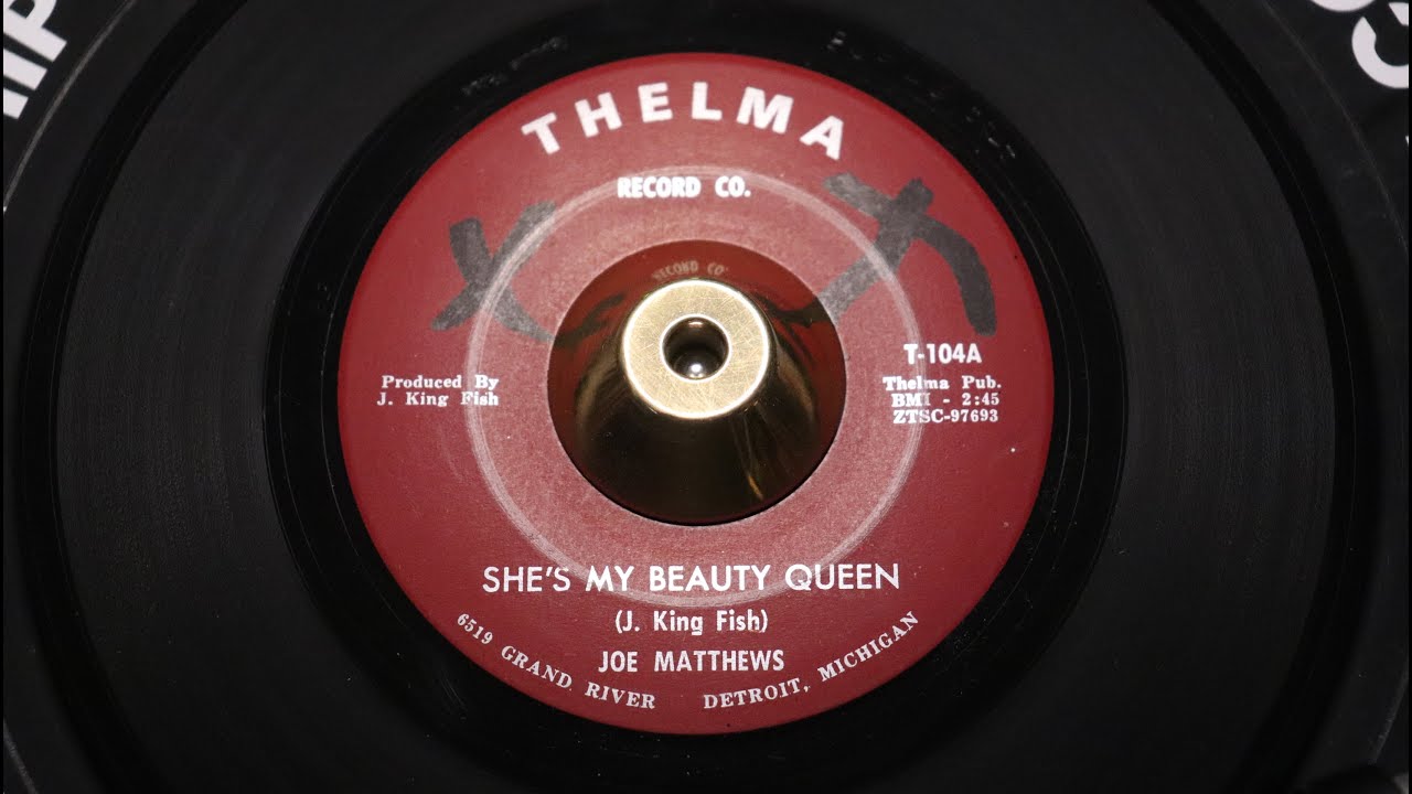 Joe Matthews - She's My Beauty Queen - Thelma T-104