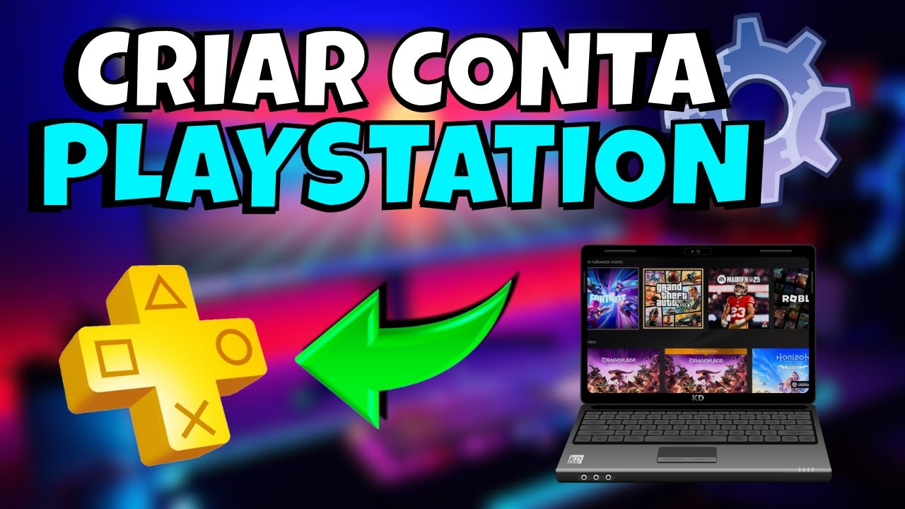 COMO CRIAR uma CONTA do ZERO na PLAYSTATION STORE (TUTORIAL COMPLETO)