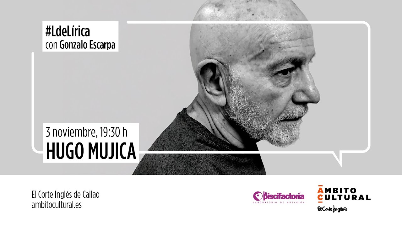 Ciclo #LdeLírica l Encuentro con Hugo Mujica