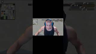 hes trying to wallbang (hacker) #shorts