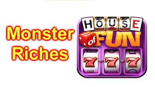 HOUSE OF FUN Slots Game Monster Riches Cell Phone screenshot 5