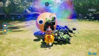 A group of 100 Rock Pikmin Instakilling some enemies for over 6 Minutes (Pikmin 4)