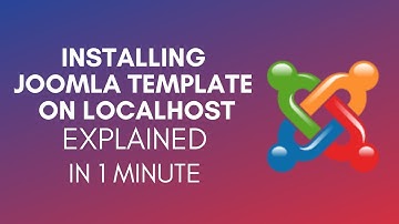 How To Install Joomla Template On Localhost (2025)