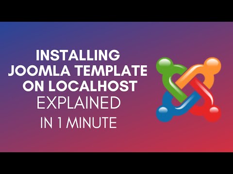 How To Install Joomla Template On Localhost (2025)