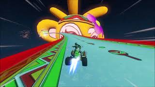 Gum & All Stars Racing Transformed Moonlight Park Sky mod in Classic Cup
I can see why people may get irritated with the AI but only for Classic Cup.
Of All The Cups played of Grand Prix, Classic Cup seems to be the most
annoying. Seeing these dang AIs with level 1 boosts acting like battle race
ghosts, where it makes it seem like .your level 3-4 boost is like pathetic and you needing All-Star or to fire weapons multiple times to slow them them down.
0:09 Gum in Sunshine Tour
3:20 Gum in Shibuya Downtown
6:44 Gum in Roulette Road
10:26 Gum in Egg Hangar
14:32 Podium Scene (Twilight Engine BG) Gum & All Stars Racing Transformed Moonlight Park Sky mod in Classic Cup