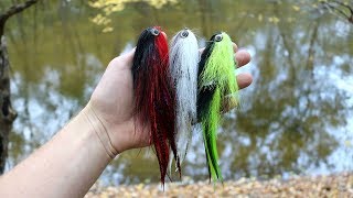 Fly Fishing Cold Water Pike - New Streamers