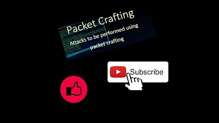Introduction to packet crafting - Part 1