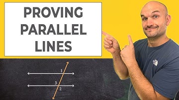 How To Write a Proof - Proving Parallel Lines