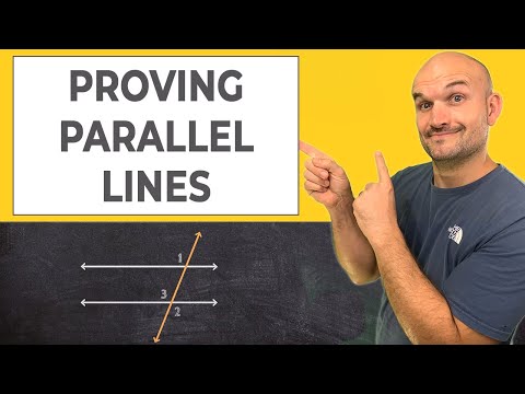 Video: How To Prove Parallelism Of Lines