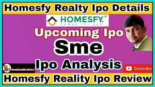homesfy realty ipo details l homesfy realty ipo review l homesfy realty ipo gmp l upcoming ipo 2022