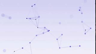 4k abstract loop futuristic technology geometrical background with lines and dots