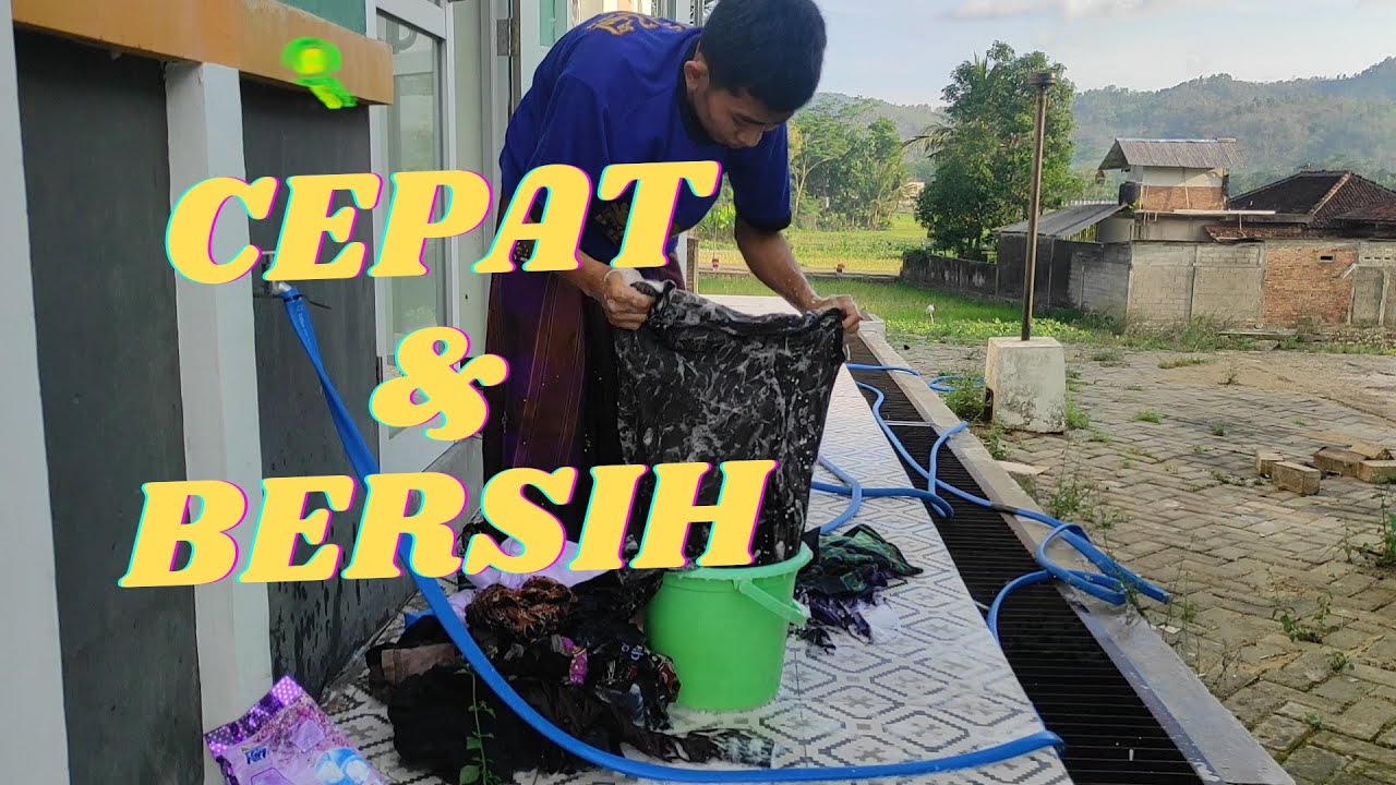 Mencuci Ala Santri || Santri Bisa ||