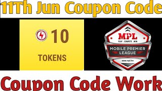 💥11Th Jun MPL New Coupon Code || +25 Cash or 30 Cash  Coupon instant || Live Proof🔥🔥 screenshot 4