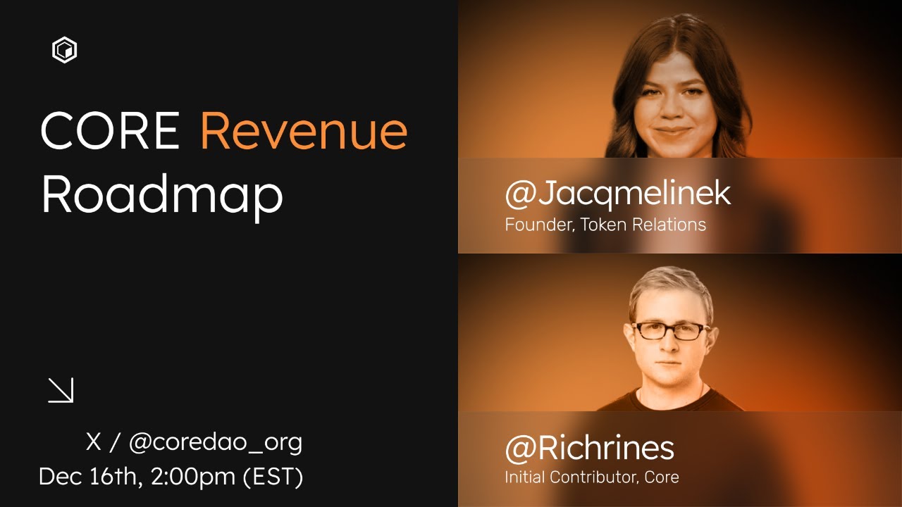 CORE Revenue Roadmap Livestream