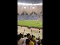النصر و الهلال اخر انفاس المباراة و لحظة صافرة الحكم من مدرج جماهير النصر ابدااااع 
