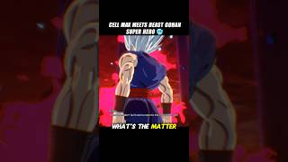 Cell Max Meets Beast Gohan Super Hero 🥶 #crashout #cellmax #sparkingzero #dragonballz #dbz