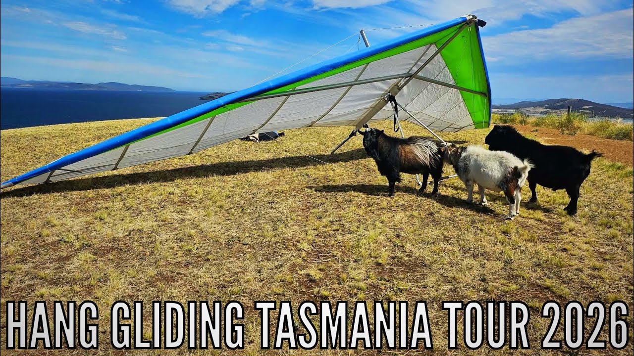 HANG GLIDING TASMANIA TOUR 2026