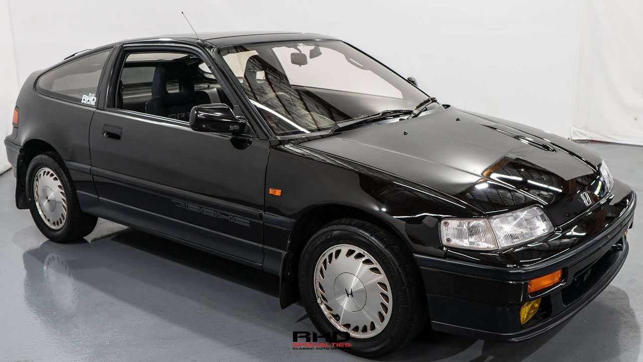 JDM Honda CRX Si Coupe Glass Top - YouTube