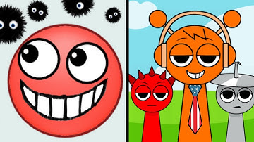 Hide Ball Vs Spranky Run 🍑🎃👻🧟‍♀️ Max All Levels Android iOS Gameplay Ep 501