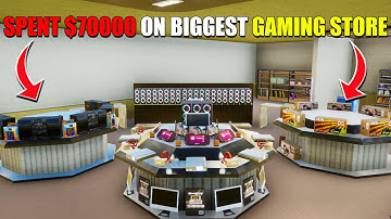 SPENT 💰70000🤑 ON BIGGEST GAMING STORE - TRADER LIFE SIMULATOR HINDI GAMEPLAY - SANZY