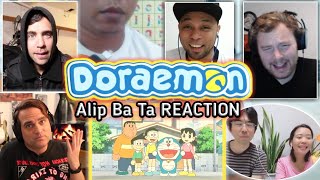 DORAEMON alip ba ta REACTION terbaru alif ba ta reaction fingerstyle cover