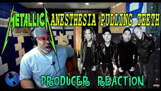 Metallica  Anesthesia Pulling Teeth Live Chicago 1983 - Producer Reaction